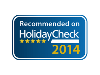 Panoramic Hotel bei der Holidaycheck Quality Selection 2015 mit "sehr gut" bewertet