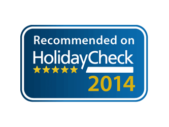 Panoramic Hotel bei der Holidaycheck Quality Selection 2015 mit "sehr gut" bewertet