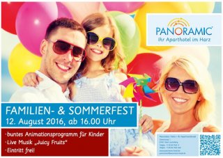 Familien- und Sommerfest im Panoramic-Hotel-Harz 2016