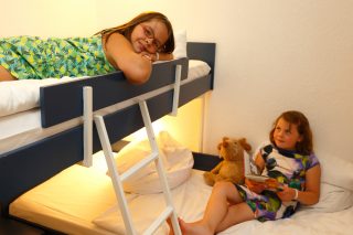 Kinderschlafzimmer im Standard Apartment Typ A - Harz Apartment Hotel Panoramic