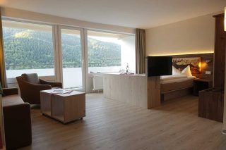 Familien-Apartment mit Aussicht auf die Harzer Landschaft im Hotel Panoramic