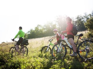 Fahrradfahren im Harz mit der Familie