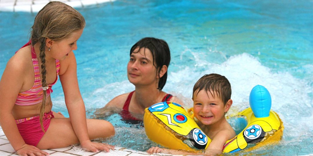 Frau mit Kindern im Vitamar Bad Lauterberg